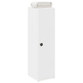 Badezimmerschrank mit Rollenhalter Weiß 20,5x22x72 cm