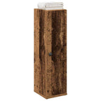 Badezimmerschrank mit Rollenhalter Altholz-Optik 20,5x22x72 cm