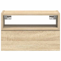 Wand-Nachttisch Sonoma-Eiche 45x26x28,5 cm