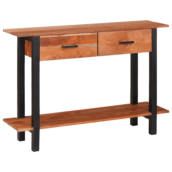 Konsolentisch Braun 110 x 30 x 75 cm Akazie Massivholz