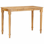 Couchtisch Braun 110 x 55 x 77 cm Massivholz Mango