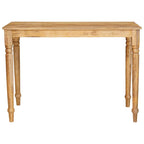 Couchtisch Braun 110 x 55 x 77 cm Massivholz Mango