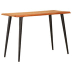 Esstische Braun und Schwarz 110 x 55 x 78 cm Massivholz Mango