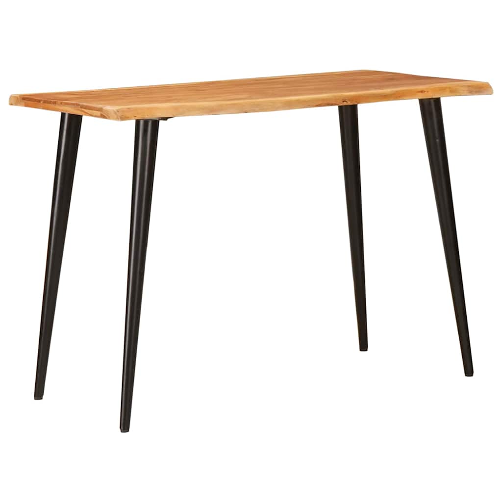 Esstische Braun und Schwarz 110 x 55 x 78 cm Massivholz Mango