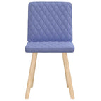 Esszimmerstühle 2 Stk. Jeansblau Stoff