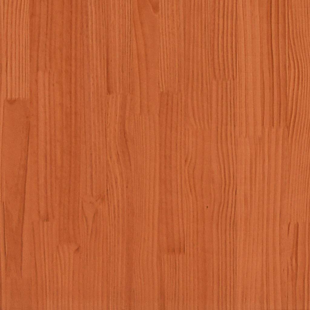 Gartenstuhl Wachsbraun 60x64x70,5 cm Massivholz Kiefer