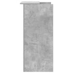 Empfangstheke Betongrau 55x50x103,5 cm Holzwerkstoff
