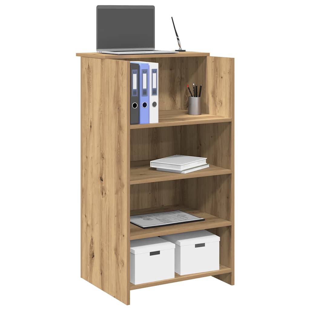 Empfangstheke Artisan-Eiche 55x50x103,5 cm Holzwerkstoff