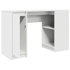 Schreibtisch Weiß 120x42x76 cm Holzwerkstoff