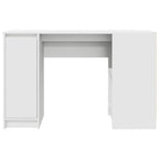 Schreibtisch Weiß 120x42x76 cm Holzwerkstoff
