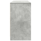 Schreibtisch Betongrau 120x42x76 cm Holzwerkstoff