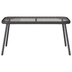 Couchtisch Schwarz 90 x 45 x 43 cm Poly-Rattan