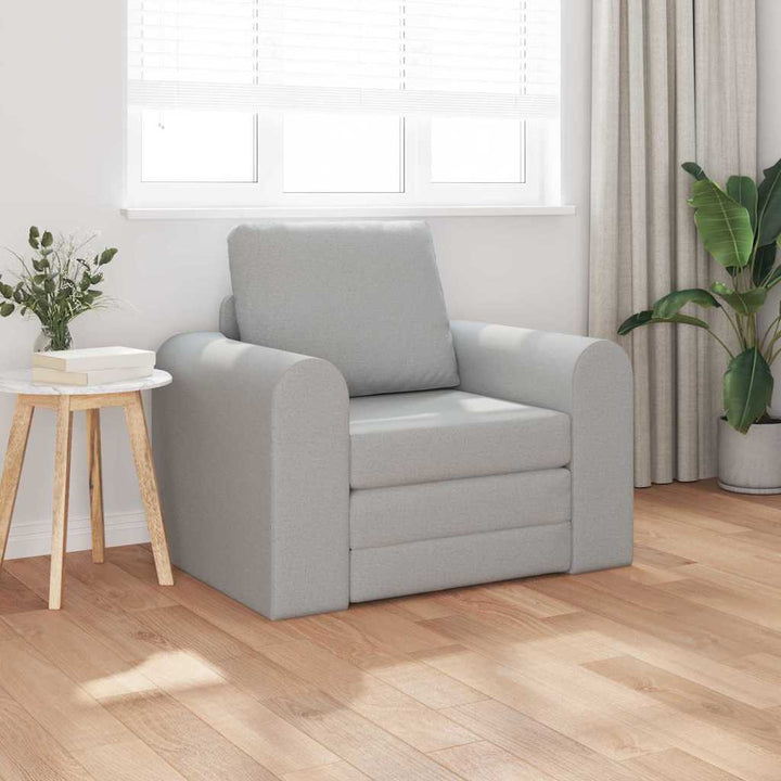 Sofa Bett Wolken-Grau 98 x 71 x 83 cm Stoff