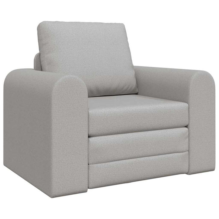 Sofa Bett Wolken-Grau 98 x 71 x 83 cm Stoff