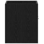 Waschbeckenunterschrank Schwarz Eichen-Optik 60x38,5x46 cm