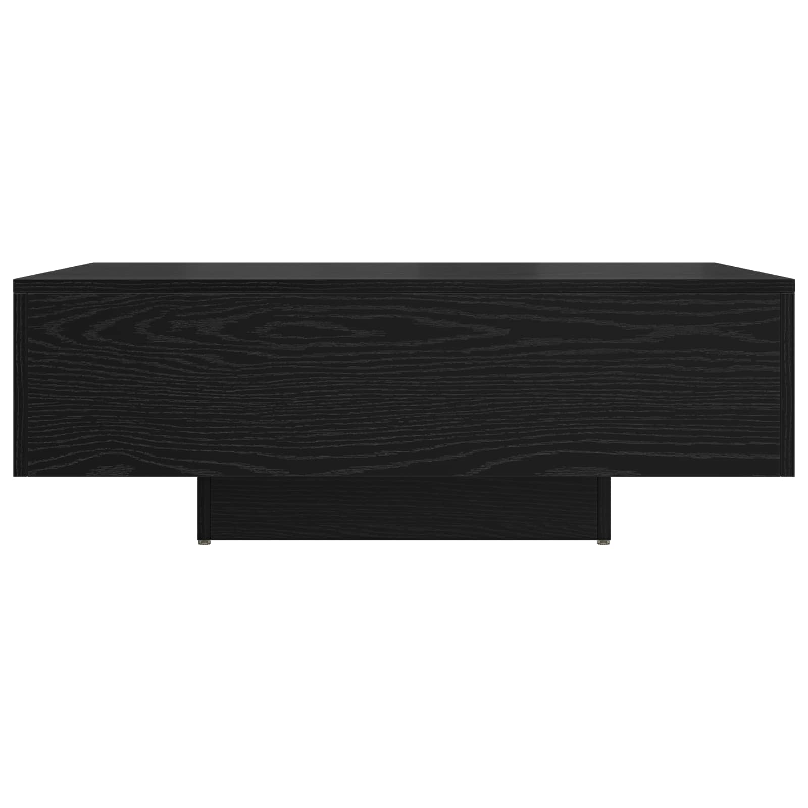 Couchtisch Schwarz Eichen-Optik 85 x 55 x 31 cm