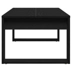 Couchtisch Schwarz Eichen-Optik 102 x 50 x 35 cm Holzwerkstoff