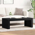 Couchtisch Schwarz Eichen-Optik 102 x 50 x 35 cm Holzwerkstoff