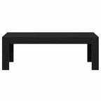 Couchtisch Schwarz Eichen-Optik 102 x 50 x 35 cm Holzwerkstoff