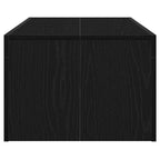 Couchtisch Schwarz Eichen-Optik 102 x 50 x 35 cm Holzwerkstoff