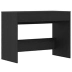 Schreibtisch Schwarz Eichen-Optik 101x50x76,5 cm Holzwerkstoff
