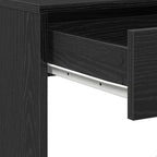 Schreibtisch Schwarz Eichen-Optik 101x50x76,5 cm Holzwerkstoff
