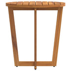 Garten-Beistelltisch Rund Ø70x75 cm Massivholz Akazie