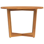 Garten-Esstisch Rund Ø110x75 cm Massivholz Akazie