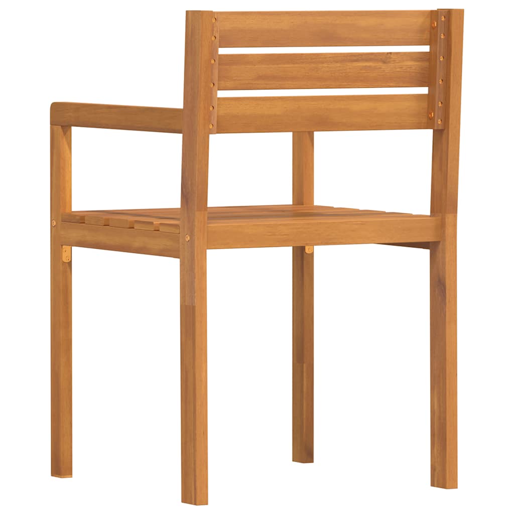 Gartenstühle 4 Stk. 50x53x80 cm Massivholz Akazie