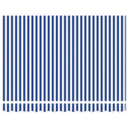Markisenersatzstoff Blau und Weiß 3,5 x 2 m Polyester