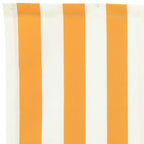 Markisenersatzstoff Gelb und Weiß 2,5 x 2 m Polyester