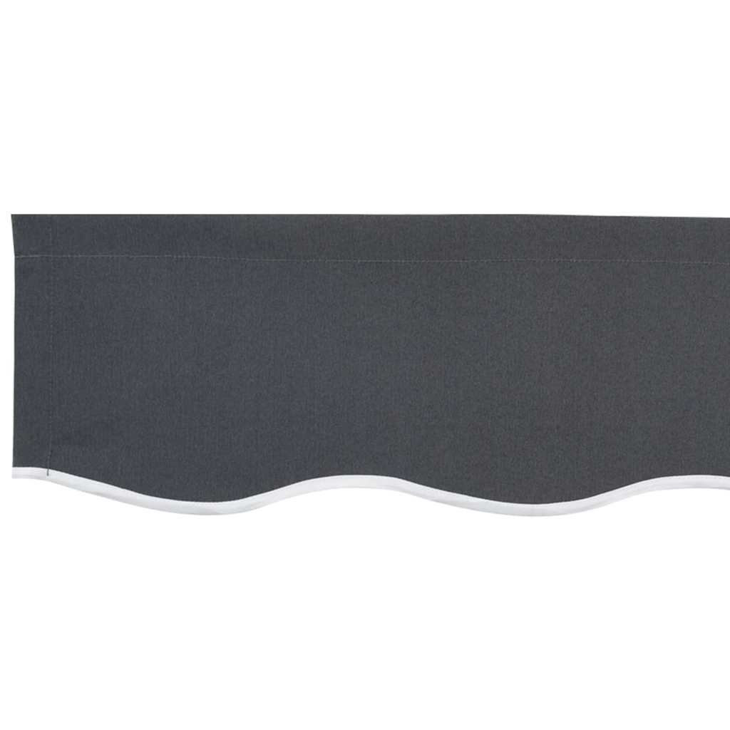 Markisenersatzstoff Anthrazit 3 x 2 m Polyester