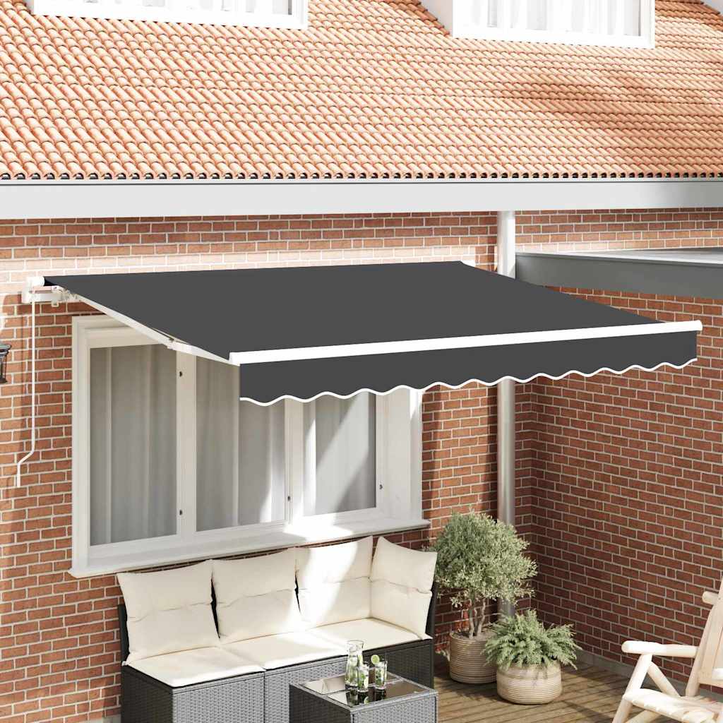 Markisenersatzstoff Anthrazit 3 x 2 m Polyester