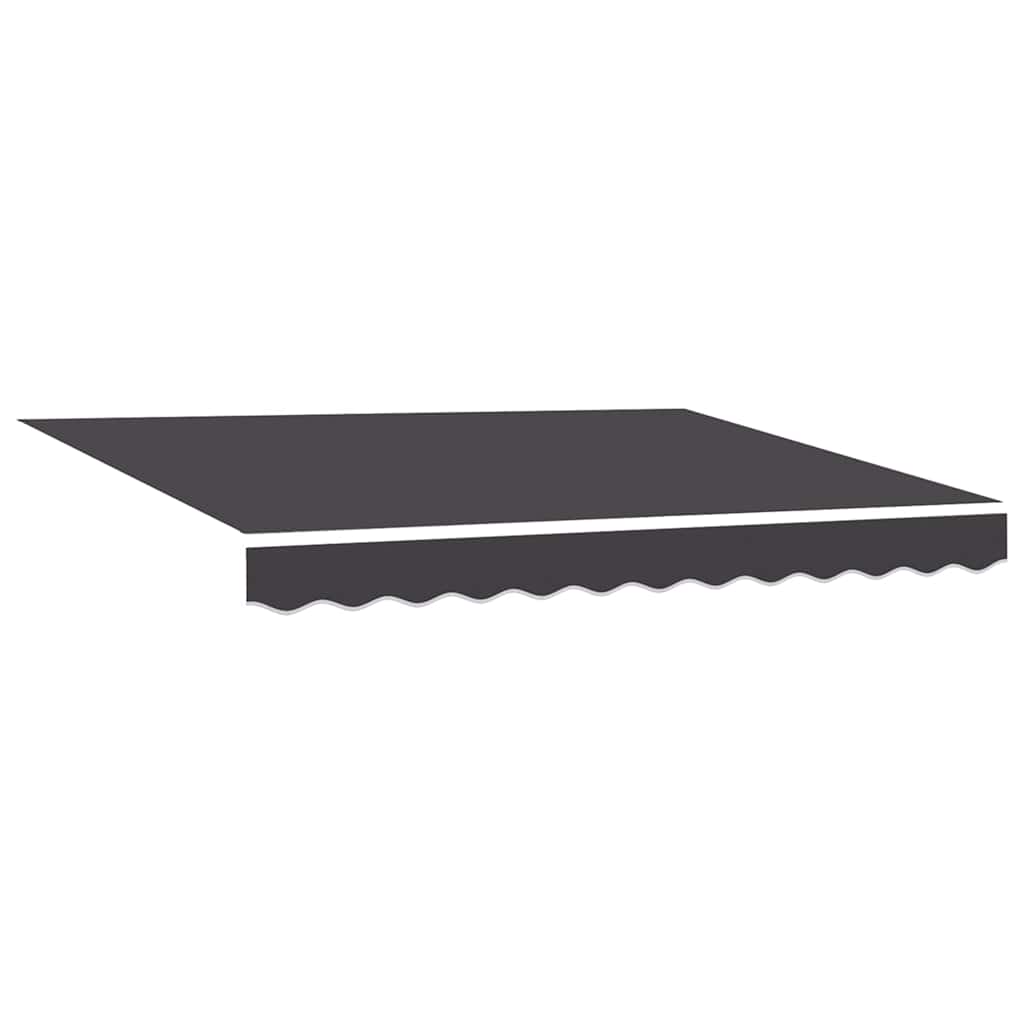 Markisenersatzstoff Anthrazit 3 x 2 m Polyester