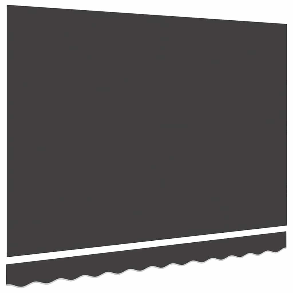 Markisenersatzstoff Anthrazit 3 x 2 m Polyester