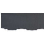 Markisenersatzstoff Anthrazit 4 x 2 m Polyester