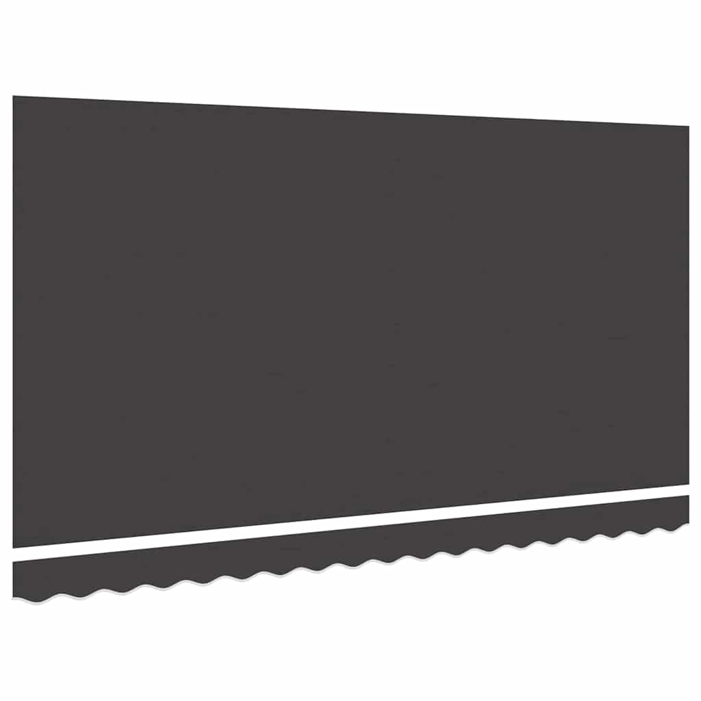 Markisenersatzstoff Anthrazit 4 x 2 m Polyester