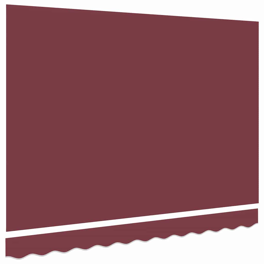 Markisenersatzstoff Bordeauxrot 3 x 2 m Polyester