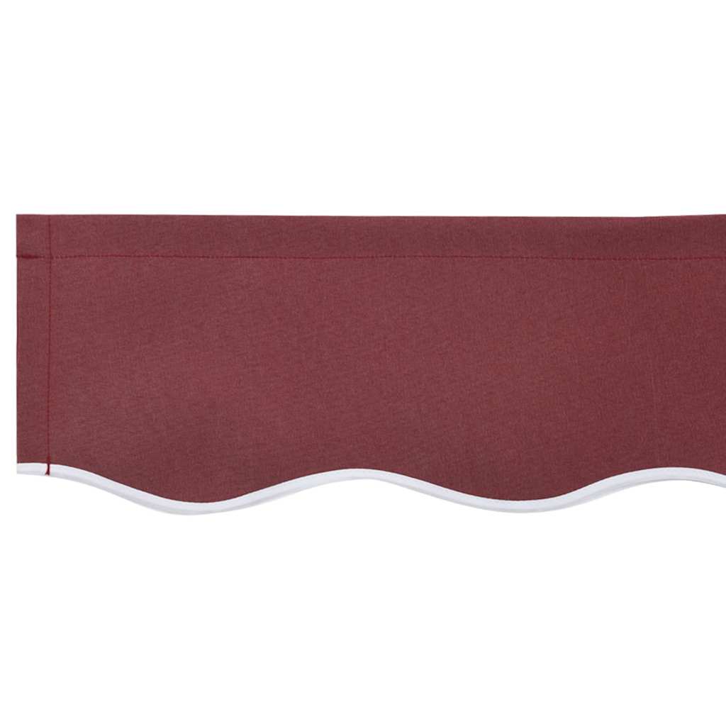 Markisenersatzstoff Bordeauxrot 3,5 x 2 m Polyester