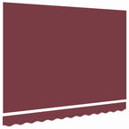 Markisenersatzstoff Bordeauxrot 3,5 x 2 m Polyester