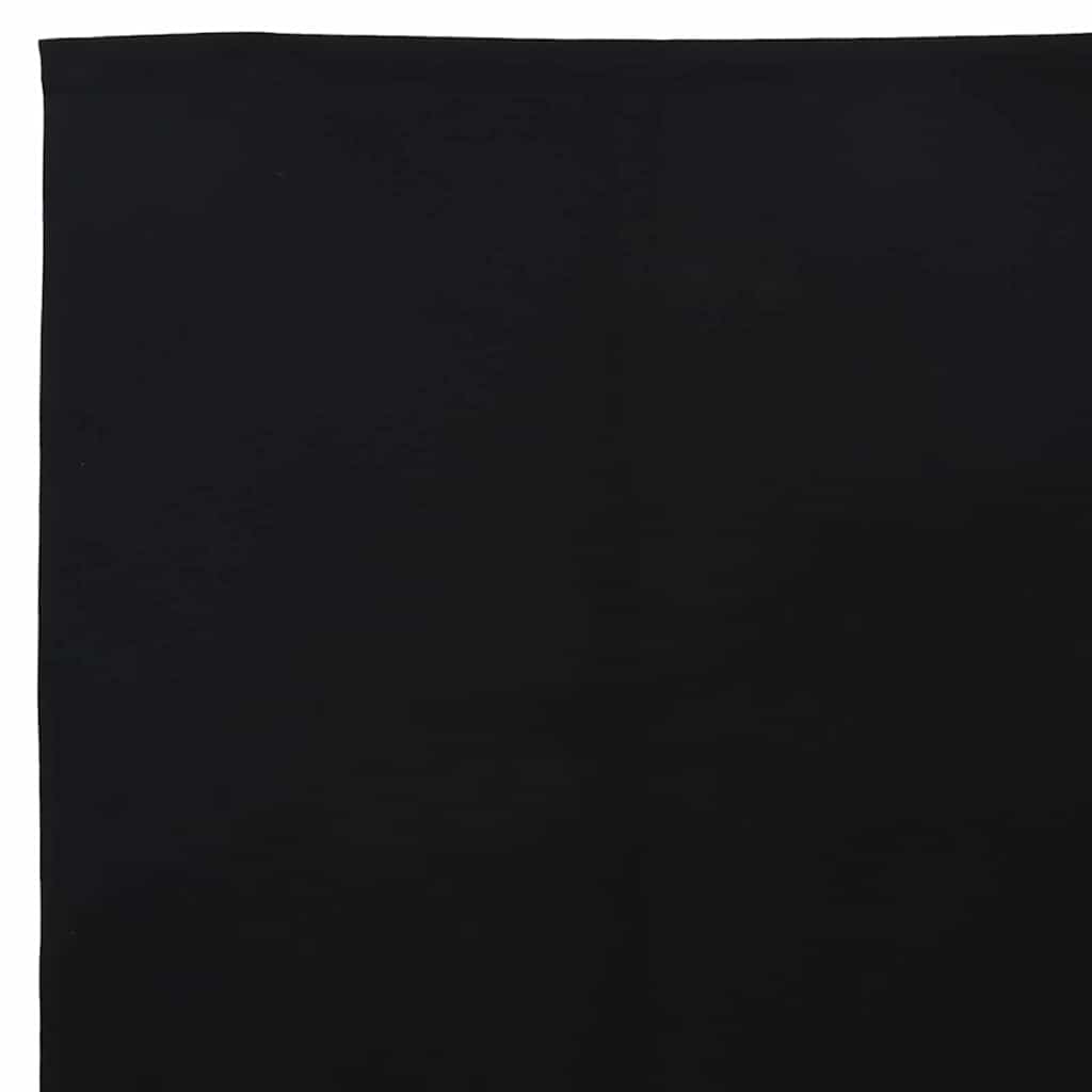Markisenersatzstoff Schwarz 3 x 2,5 m Polyester