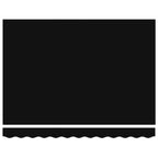 Markisenersatzstoff Schwarz 3 x 2,5 m Polyester