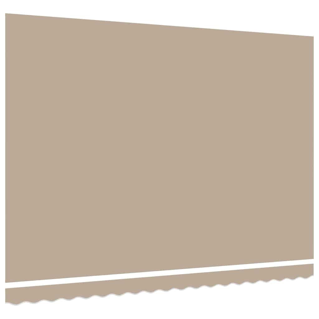 Markisenersatzstoff Beige 4,5 × 3 m Polyester