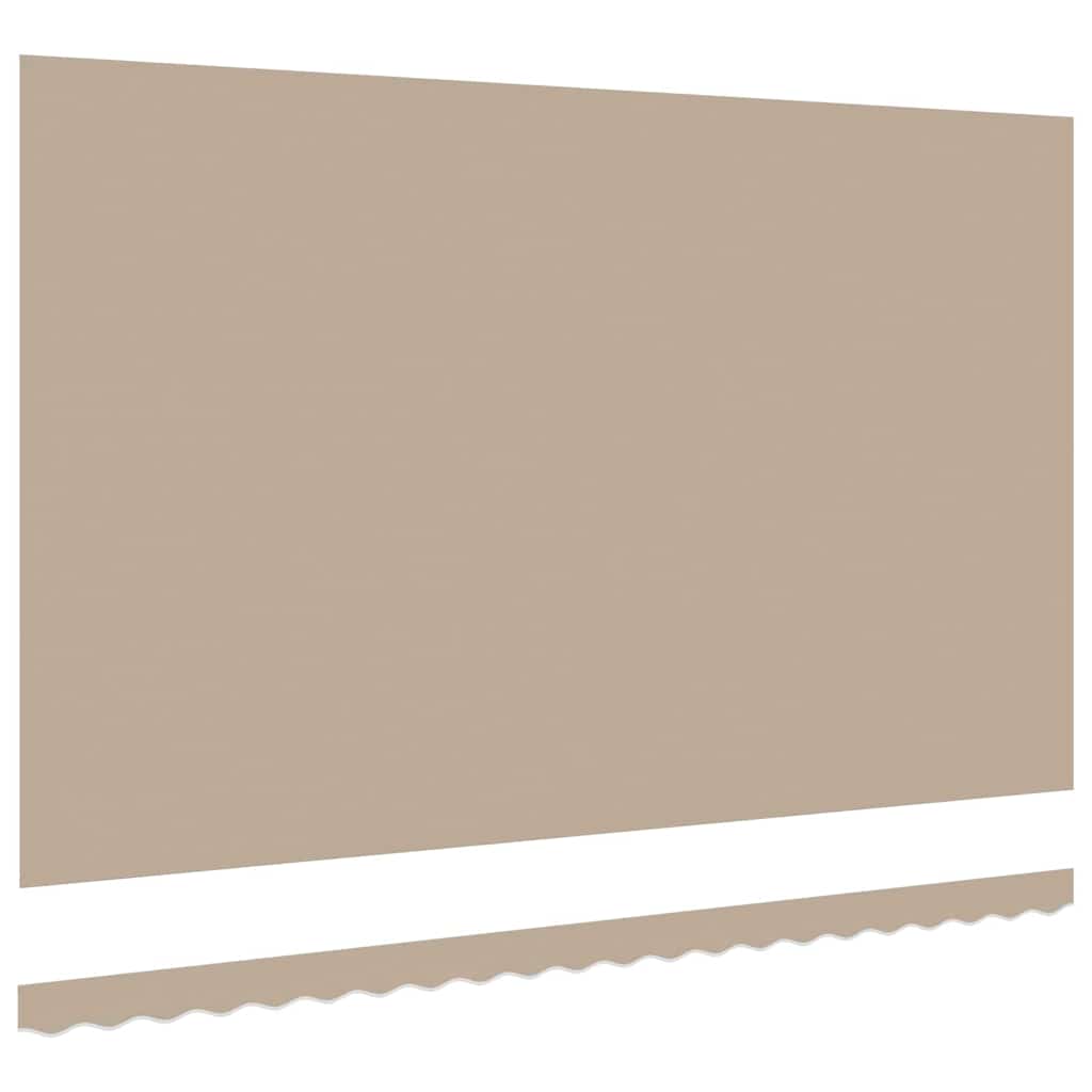 Markisenersatzstoff Beige 5 x 3,5 m Polyester