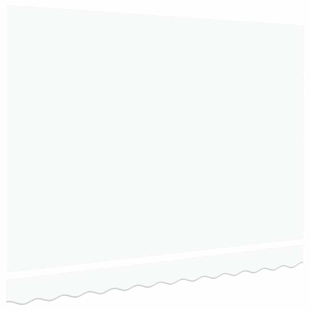 Markisenersatzstoff Weiß 3 x 2,5 m Polyester