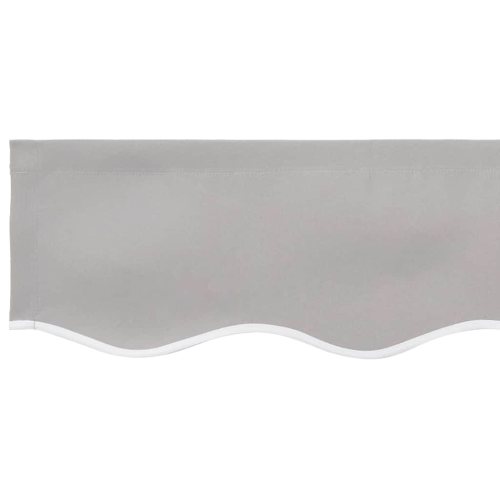Markisenersatzstoff Hellgrau 3 x 2,5 m Polyester