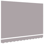 Markisenersatzstoff Hellgrau 3 x 2,5 m Polyester