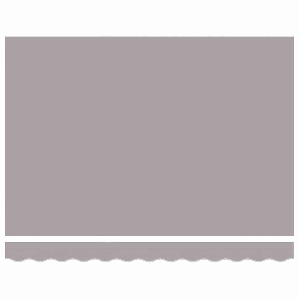 Markisenersatzstoff Hellgrau 3 x 2,5 m Polyester