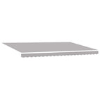 Markisenersatzstoff Hellgrau 5 x 3 m Polyester