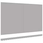Markisenersatzstoff Hellgrau 5 x 3 m Polyester